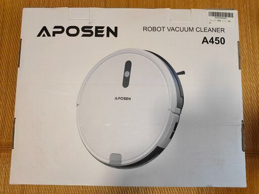 【新品未使用品】APOSEN ロボットクリーナー　A450　白色