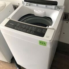 NO 426 🌈福岡市内配送設置無料✨🌈 2020年　アイリスオーヤマ 上面 洗濯機 6kg 全自動 1人暮らし まとめ洗い 毛布 部屋干し お急ぎコース ステンレス槽 IAW-T602E