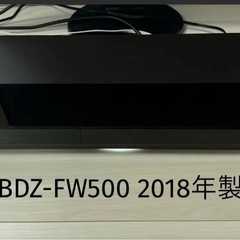 ソニー　ブルーレイレコーダー　BDZ-FW500