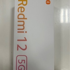 【新品】Redmi 12 5G ミッドナイトブラック 128GB Android