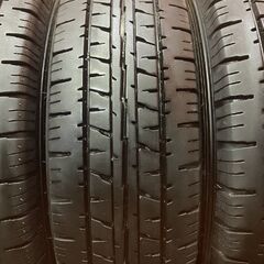 DUNLOP ENASAVE VAN01 195/80R15 107/105L LT 15インチ 夏タイヤ 4本 23年製 バリ溝 ハイエース キャラバン等　(KTN133)