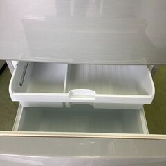 【リサイクルショップ　ピカソ　小松原】東芝 TOSHIBA 340L 3ドア 右開 自動製氷機能付冷蔵庫 シルバー2012年製 GR-E34N★8438★