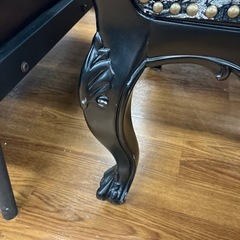 2人掛けソファ 猫脚 ロココ調 22,000円