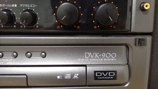 中古　パイオニアDVD LDカラオケシステム　DVK-900