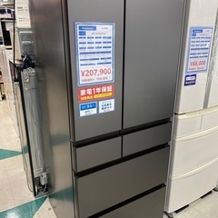 安心1年保証！Panasonic(パナソニック) 6ドア冷蔵庫 NR-F659WPX-H パナソニック NR-F659WPX-H [ミスティスチールグレー] 価格比較 - 価格.com