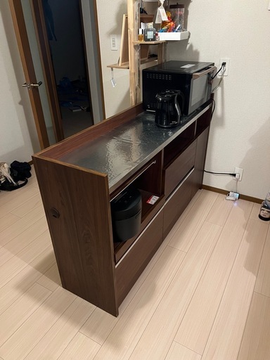 決まりました。キッチンカウンター