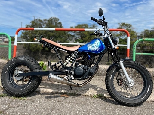 実働 YAMAHA TW200 カスタム車両 DG07J セル付き!!スカチューン/ロンスイ  ★現車確認可能★