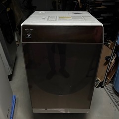 値下げ☆SHARP　11kgドラム式洗濯機　ES-G110-TL 2018年製