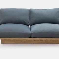 美品✨モモナチュラル✨2人掛けソファー 2人掛け モモナチュラル MOMO natural CLOWD LOWソファー