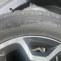 ［お取引中］スバル純正ホイール(スタッドレスタイヤ付き)225 55R17 17インチ4本セット