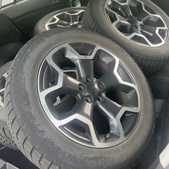 ［お取引中］スバル純正ホイール(スタッドレスタイヤ付き)225 55R17 17インチ4本セット