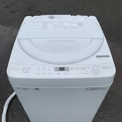 シャープ　全自動電気洗濯機 ES-GE6B-W