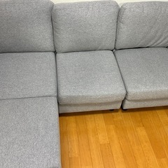 電動デザイン3Pソファー WH 高さ(H)94cm× 幅(W)192.5cm× 奥行(D)86cm