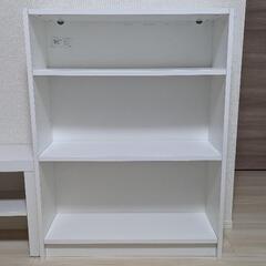 IKEA　白い本棚（中古）