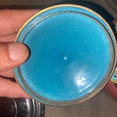 アンティーク　骨董　レトロ　中華　七宝焼壺