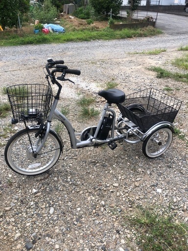 エイサンバイク BENERO かご付き三輪電動自転車 電動アシスト自転車