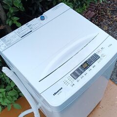 ★美品!!お届け可!!★ ハイセンス 5.5㎏ 全自動洗濯機HW-K55E 2021年製