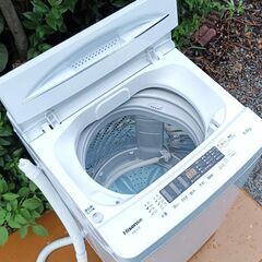 ★美品!!お届け可!!★ ハイセンス 5.5㎏ 全自動洗濯機HW-K55E 2021年製