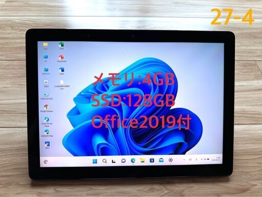 27-4★Office2021+Windows11搭載！軽量タブレットPC！12.3型WUXGAタッチ液晶 Latitude 12 5290 2-in-1 i3-8130U 4GB SSD128GB★