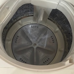 【愛品館江戸川店】保証充実　シャープ　2021年製　5.5kg全自動洗濯機　ES-GE5E-W