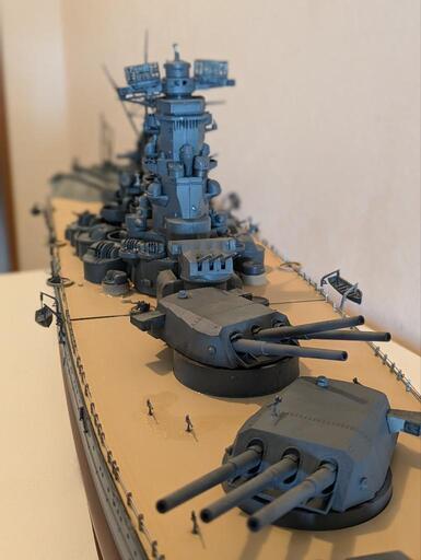 旧日本軍戦艦大和ニチモ1/200