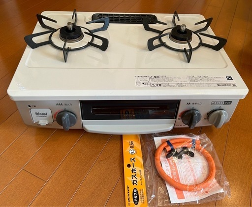 リンナイ 左強火力 LPガス KG67BEL/13A クリームベージュ