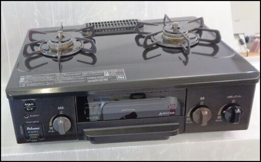 【￥9900-】パロマ 都市ガス グリル付きテーブルコンロ IC-S37K-L 2020年製