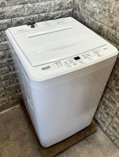 大阪送料無料★3か月保証★洗濯機★ヤマダ★2022年★6㎏★YWM-T60H1★S-297