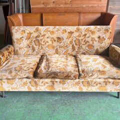 5｠3人掛けソファ アンティーク レトロ