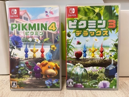 セット　本日、明日の価格　Switch ソフト　ピクミン　　ピクミン3 ピクミン4