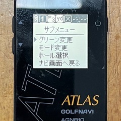 ゴルフナビATLAS AGN810K　中古動作品　現状渡し