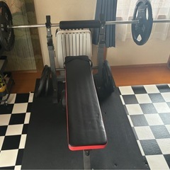 irotecベンチプレス１００ｋｇベンチセット