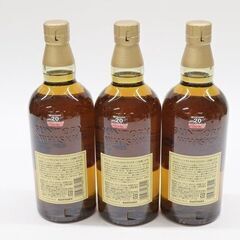 サントリー 山崎 12年 シングルモルト ジャパニーズ ウイスキー 700ml 43% 未開栓 3本セット