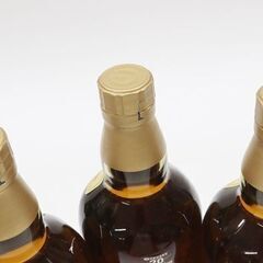 サントリー 山崎 12年 シングルモルト ジャパニーズ ウイスキー 700ml 43% 未開栓 3本セット