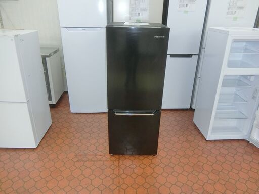 ID529427　冷蔵庫２ドア　150L　ハイセンス　２０１９年　HD-15CB