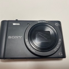 【受付終了】SONY(ソニー) デジタルカメラ Cyber-shot WX350 光学20倍 ブラック DSC-WX350-B