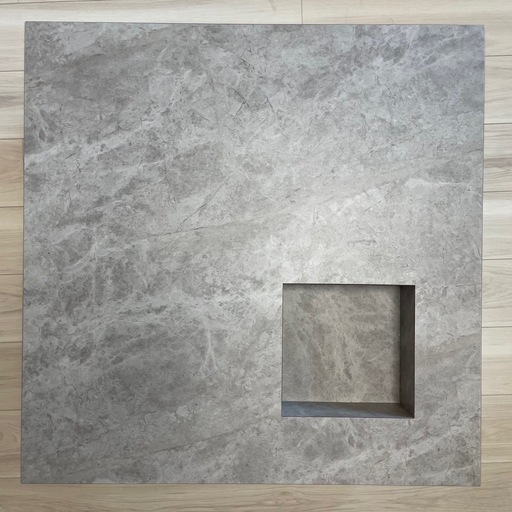 うっどすたいる ローテーブル グレー コンクリート調 【うっどすたいる