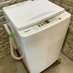 【おまとめ】大阪送料無料★3か月保障付き★冷蔵庫★2021年★ニトリ★106L★NTR-106WH★R-399/洗濯機★ハイセンス★2021年★5.5㎏★HW-E5504★S-85