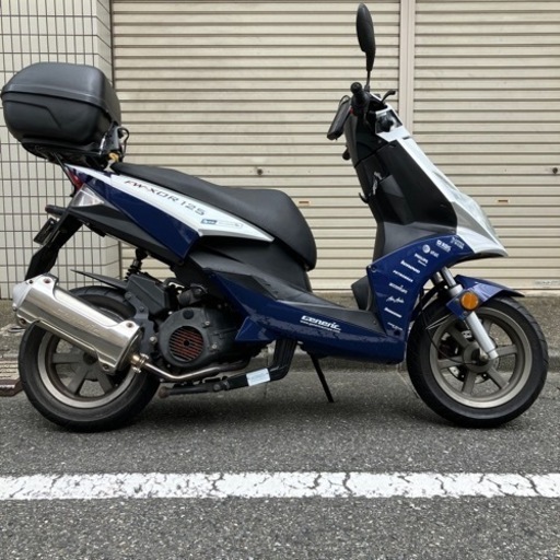 ジェネリック社　XOR125  ヨーロッパ車　125cc 自賠責R7年1/19迄付いてます。