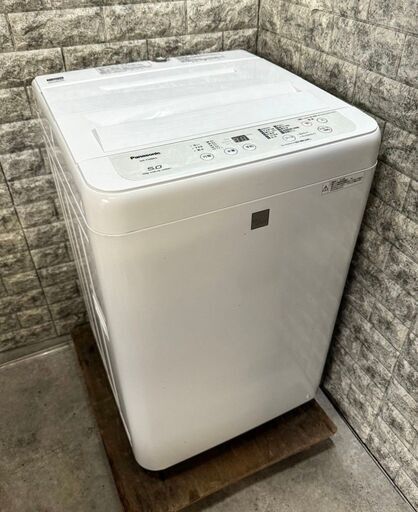 大阪送料無料★3か月保証★洗濯機★パナソニック★2018年★5㎏★NA-F50BE6★S-344