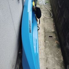 カヤックボーイ ポーター266EX ブルー パドル付