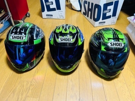 shoei YANAGAWA ヘルメット3個セット