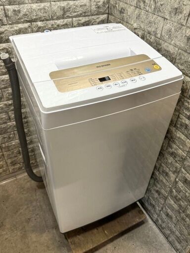 大阪送料無料★3か月保証★洗濯機★アイリスオーヤマ★2019年★5㎏★IAW-T502EN★S-351