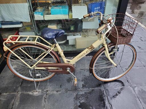 B446 普通自転車★CHOCOLATE★26インチ★変速無し
