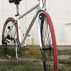 シボレー700Cクロスバイク 外装6段変速 カスタム車 