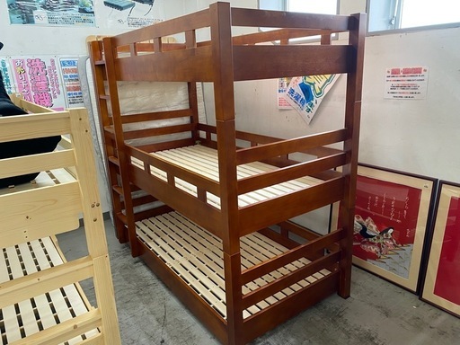 【愛品館 江戸川店 3段ベッド】木製 3段ベッド ID:153-018983-007