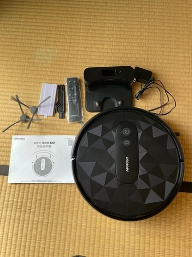 AIRROBO ロボット掃除機 掃除ロボット 自動ゴミ収集 ロボットクリーナー 2800Pa 強力吸引 アンカー お掃除ロボット 音量調節 静音 120分間 WiFi アプリ リモコン操作 自動充電 小型 落下防止 衝突防止 自動掃除機 おすすめ 一人暮らし