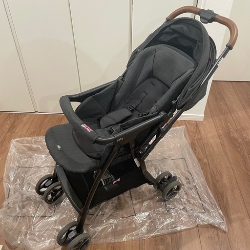 【値下げしました】joie AB型両対面ベビーカー　1ヶ月〜スマバギメッシュ　濃いグレー