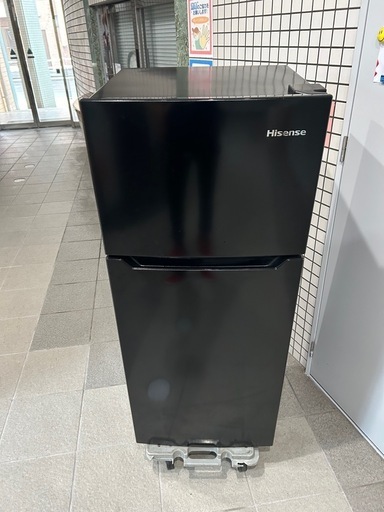 ハイセンス 2ドア　120L冷蔵庫　HR-B12J1B 2022年製