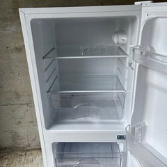 ニトリ 冷蔵庫 106L 2020年製 グラシア NTR-106WH ホワイト 白 2ドア 右開き 100Lクラス 一人暮らし 単身 キッチン家電 NITORI 